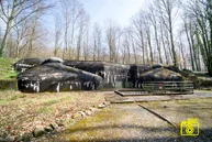 De vernieuwde manschappeningang van ouvrage Schoenenbourg